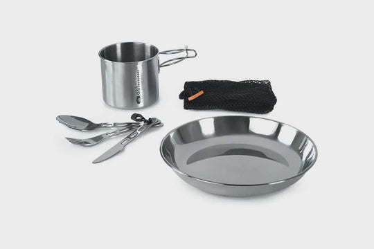 GSI - Glacier 1 person Stainless Mess Kit