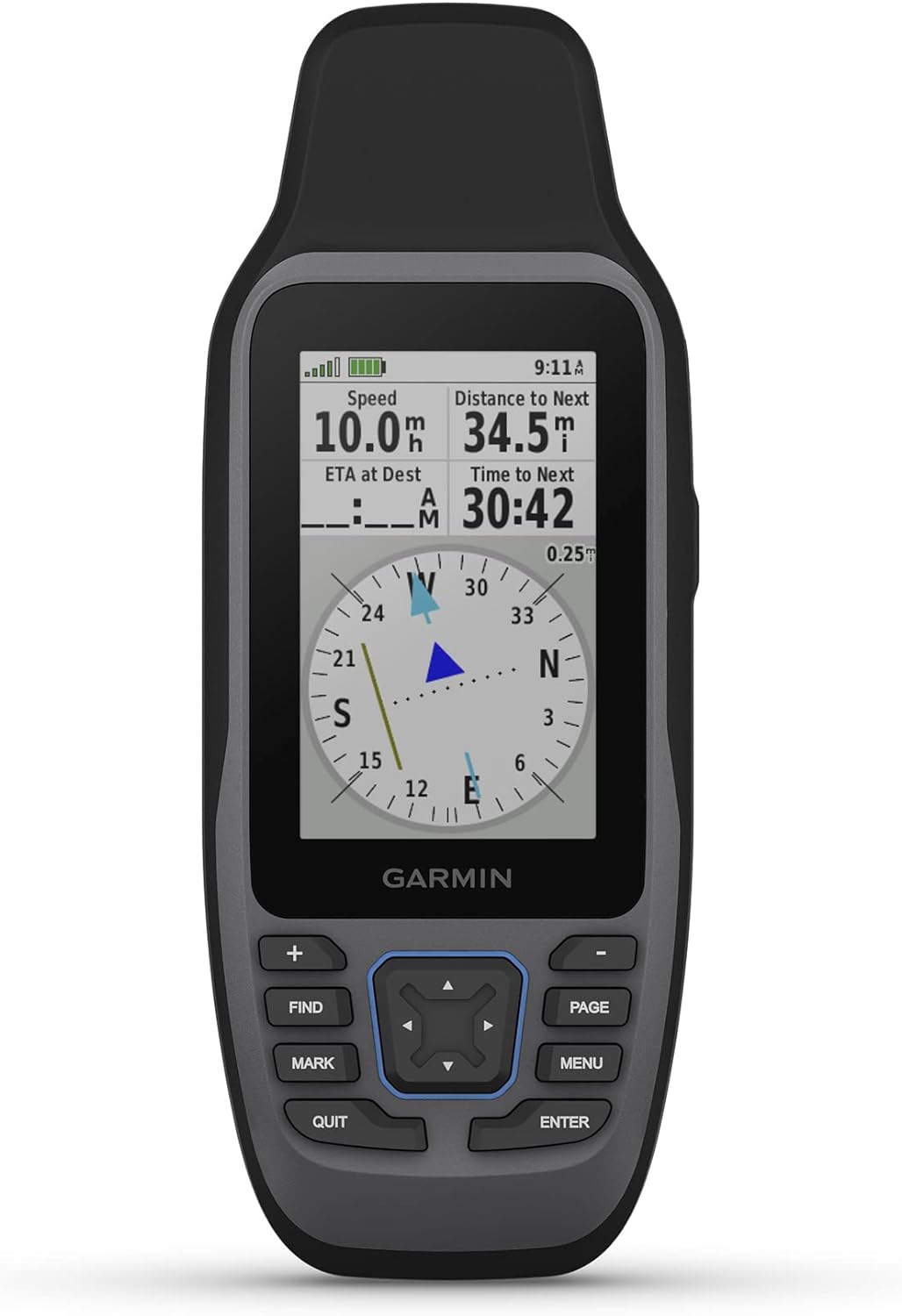 Garmin GPSMAP 79sc Marine GPS Handheld Preloaded With BlueChart g3 Coastal Charts Rugged Design and Floats in Water