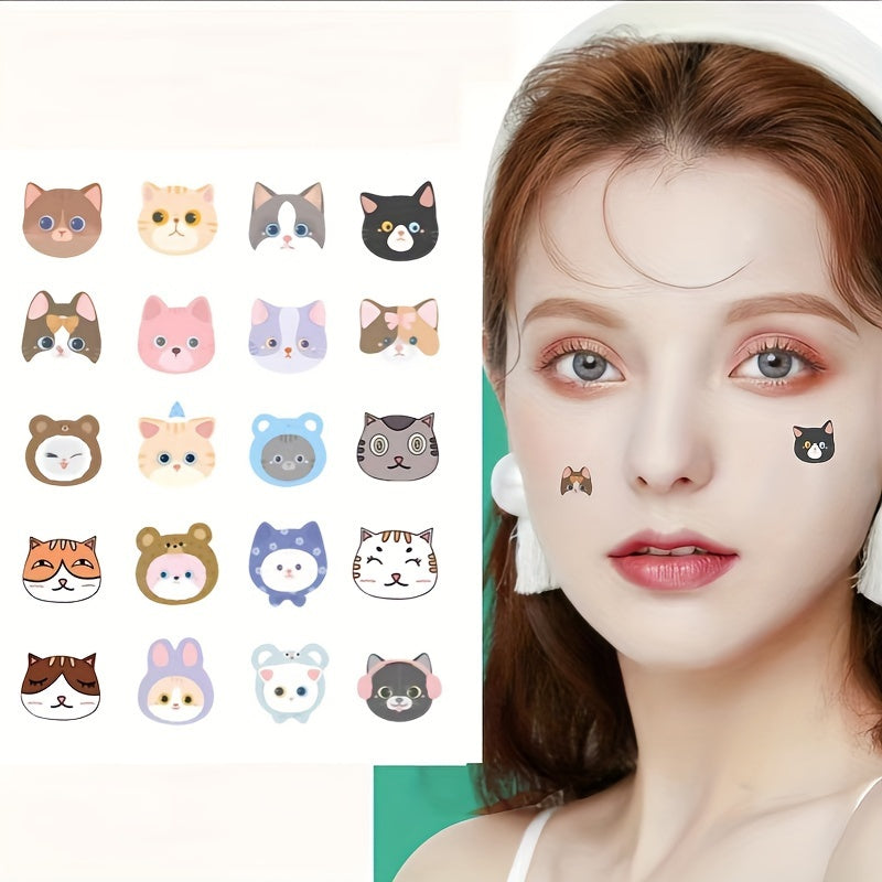 80pcs Cute Cartoon Cat Pimple Patches - HSC9