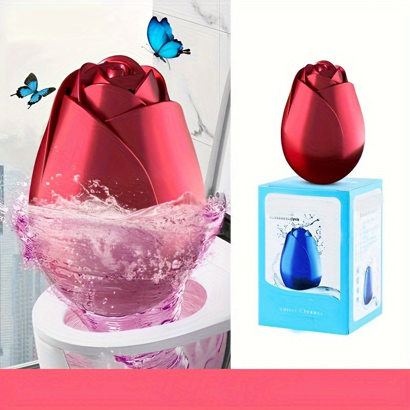 Automatic Toilet Cleaner, Rose-Shaped, Long-Lasting – TJR3P9D