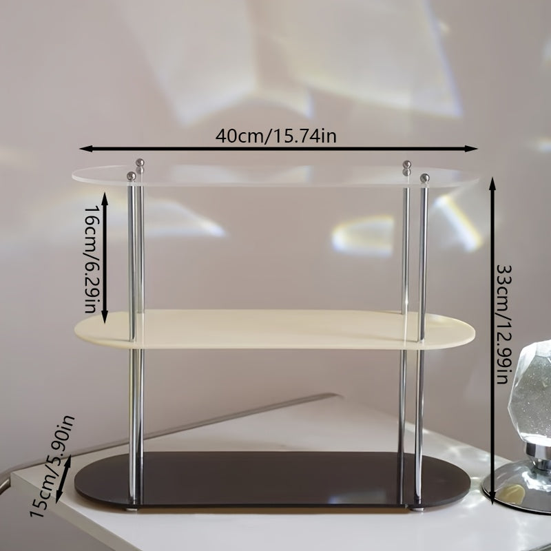 Modern Acrylic 3-Tier Cup Stand - YVG9