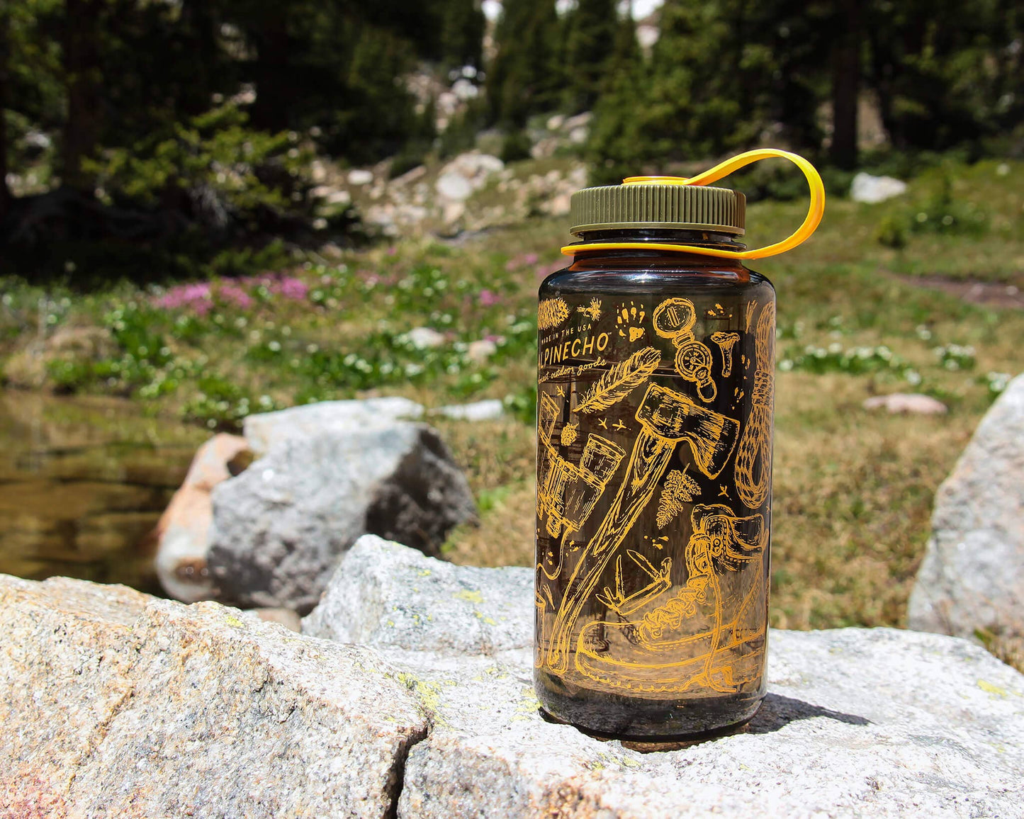 Alpinecho - Gone Camping Nalgene