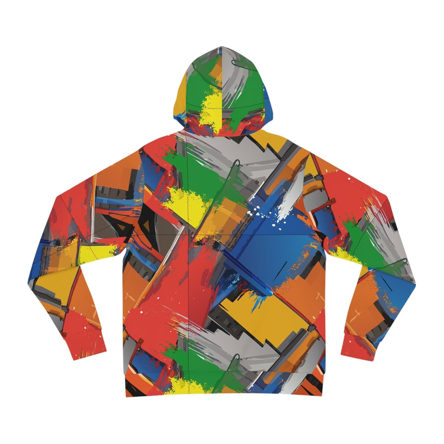 Primary Palette Splash AOP Hoodie – Bold Abstract Art Streetwear