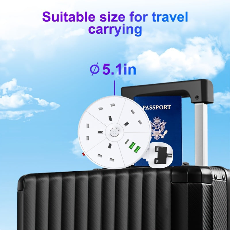 Multifunctional Power Strip with USB  TypeC-O4VF