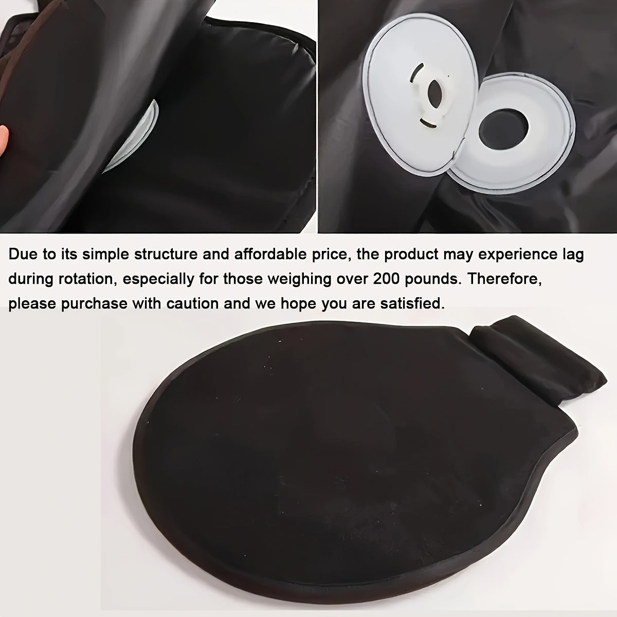 Rotating Car Seat Cushion, 360° Swivel Chair Pad – TJR5X2M