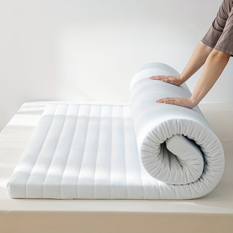 Memory Foam Mattress Topper Set with Cover - 7JG0
