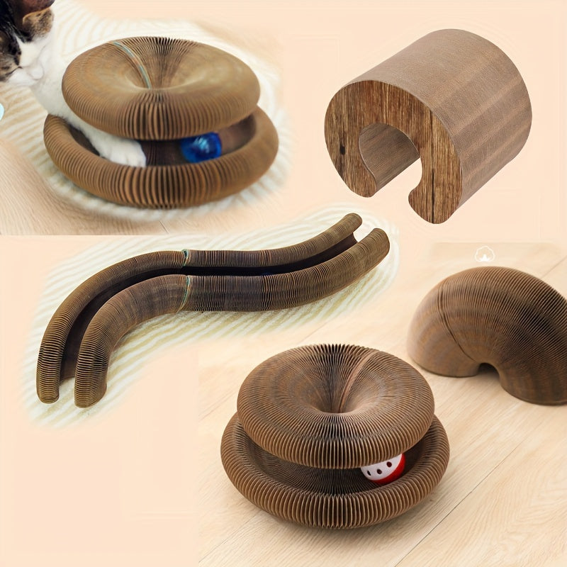 Magical Organ Scratch Board  Durable Interactive Cat Toy-0OFO