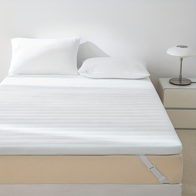 Memory Foam Mattress Topper Set with Cover - 7JG0