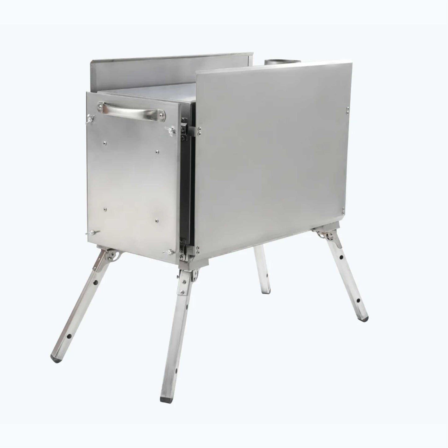 RBM Outdoors Medium Wood Stove With Fire-Resistant Glass "Caminus M"