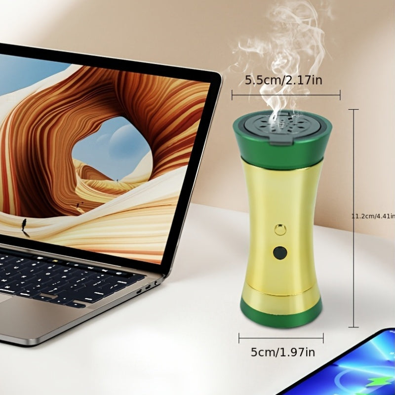 Mini Metal Gold-Plated Incense Burner, Middle East Design TJR8Z1M