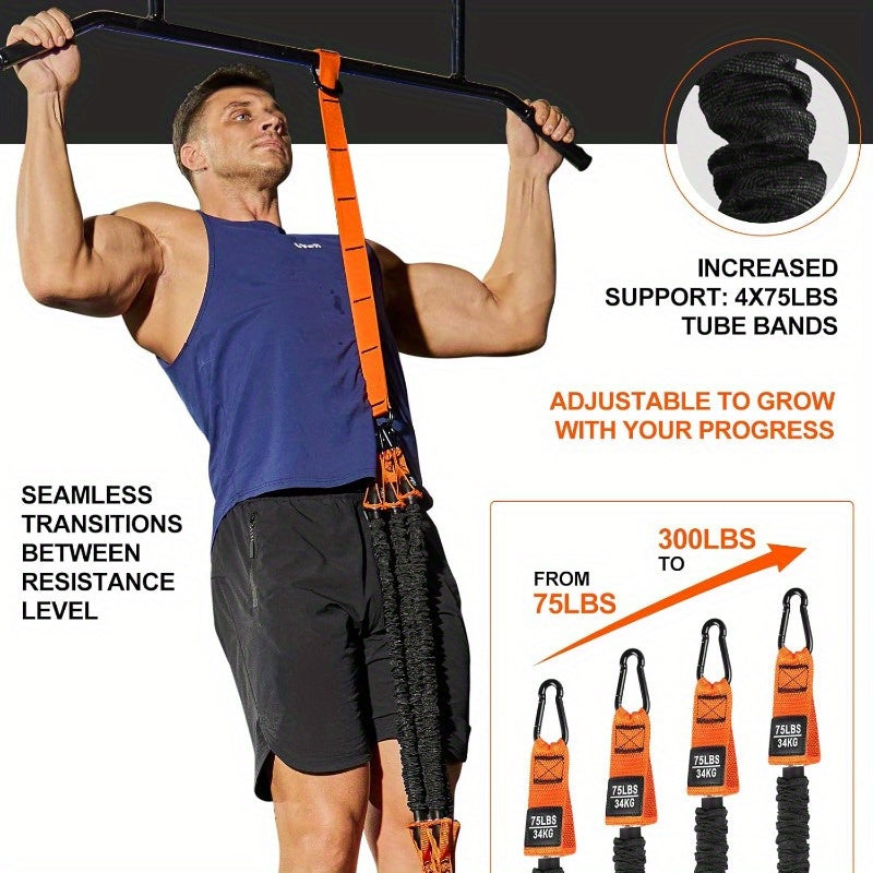 Pull-Up Assistance Bands Set, Heavy Duty Resistance Bands TJR6V2K