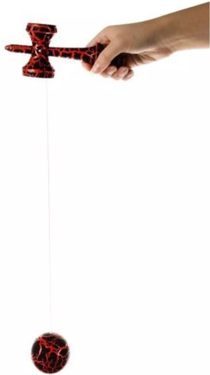 Kendama Houten behendigheidsspel - rood