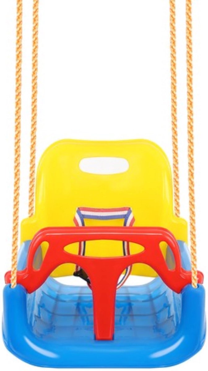 Kruzzel Meegroeiende Schommel voor Kinderen - Binnen en Buiten Gebruik