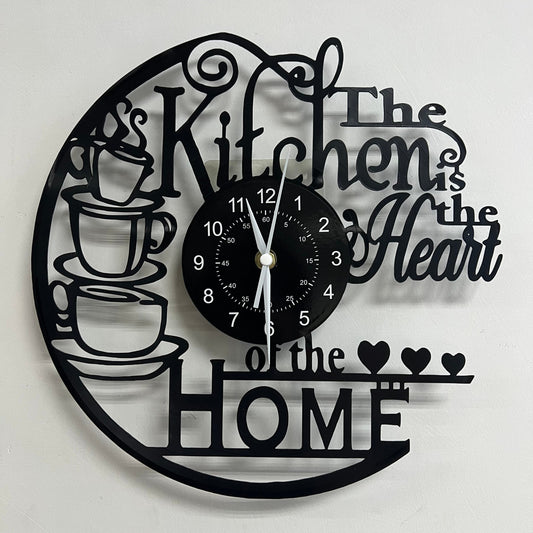 Vinyl Record Wall Clock- HMT24RR