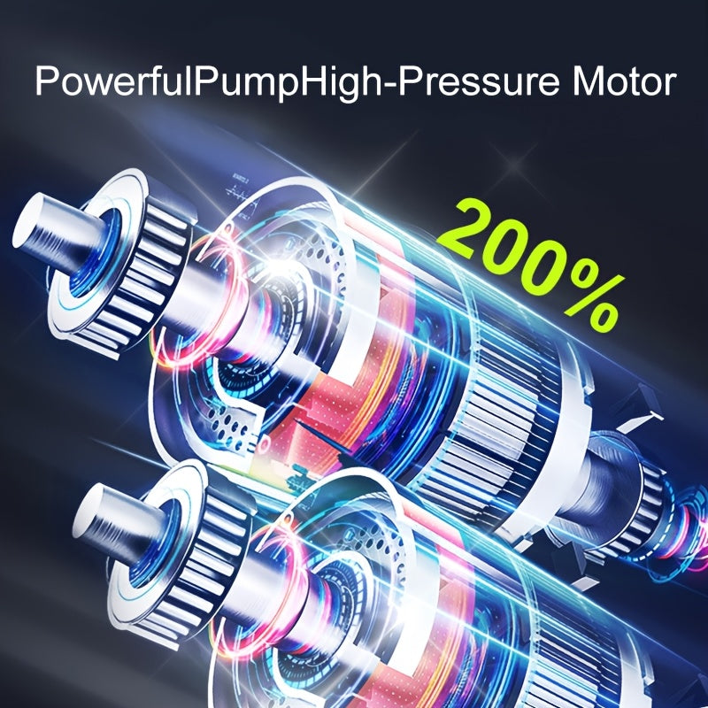 Portable Air Compressor Tire Inflator, 150PSI TJR8M5D