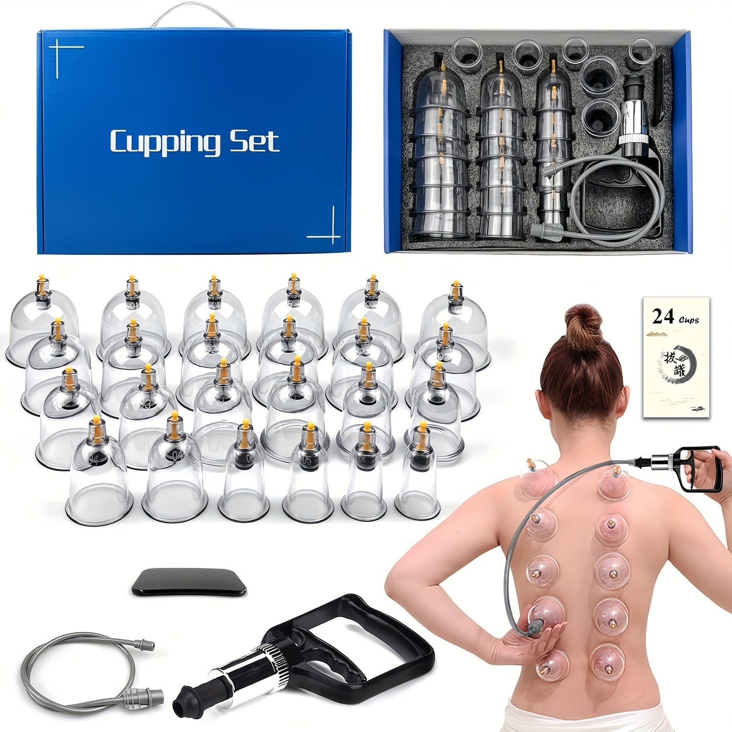 Premium Cupping Set Durable GiftReady-YH1U