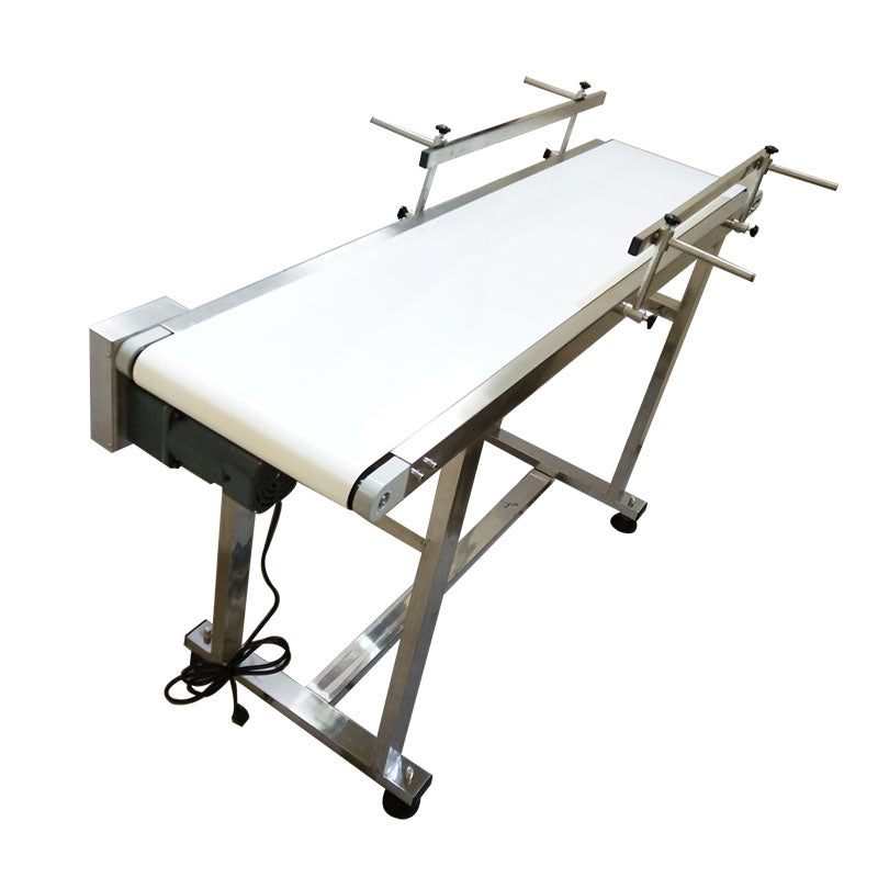 110V 1.35m PVC Conveyor Double Guardrail 30cm