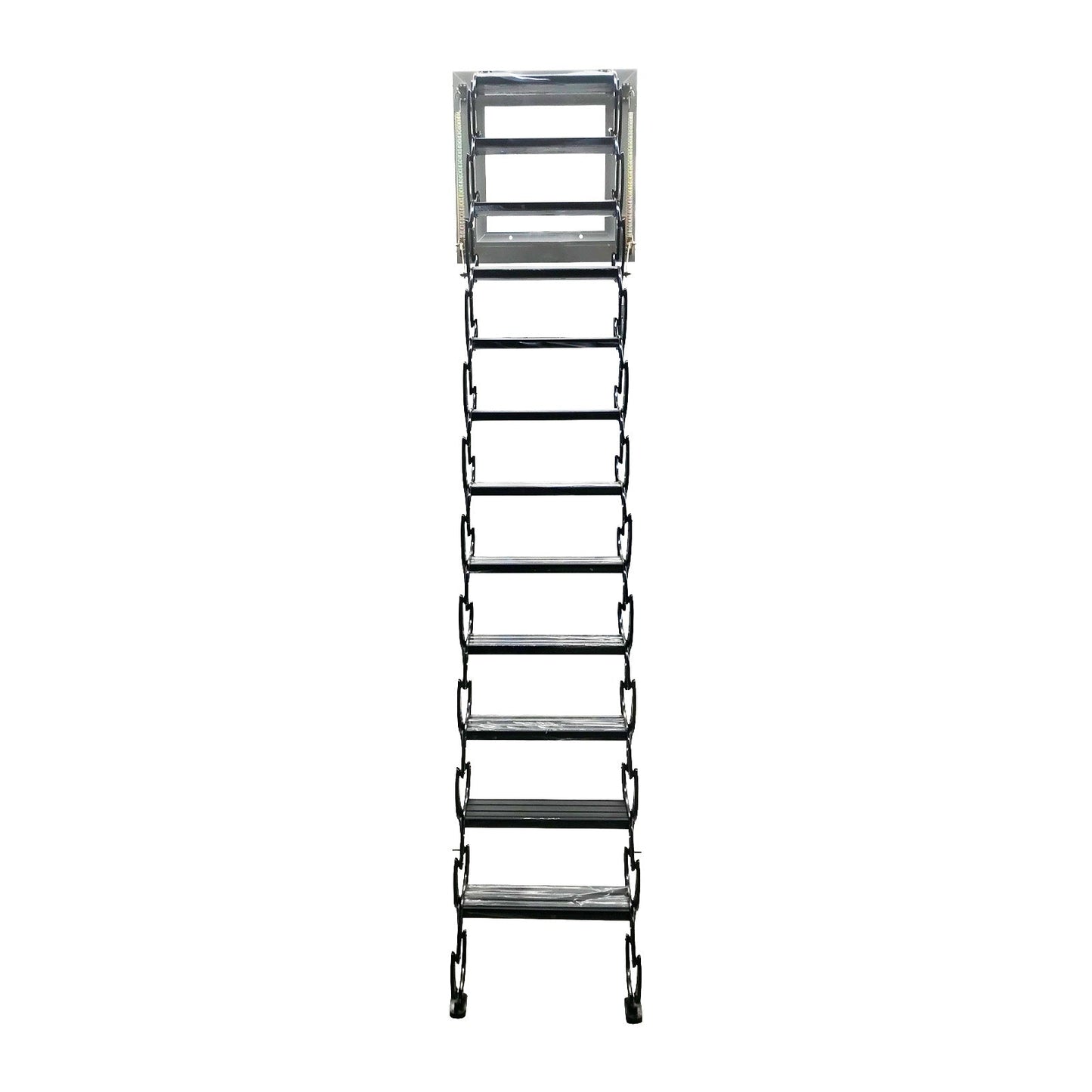 Black Loft Wall Ladder Stairs