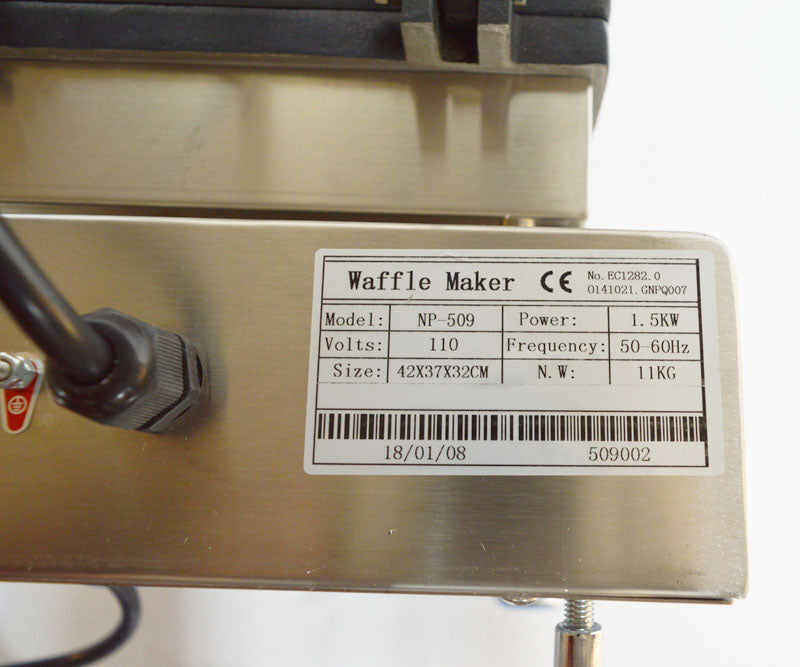 110V Cartoon Waffle Maker