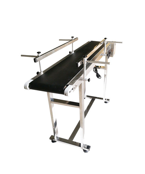 110V 1.2m PVC Conveyor Double Guardrail 20cm