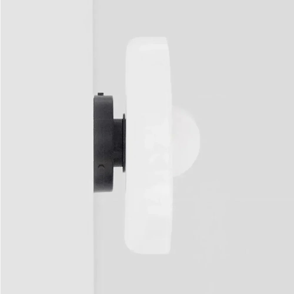 Scandinavian Glass Disc Ceiling Light With Flush Mount Design