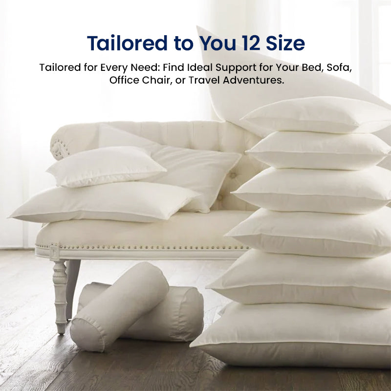 Feather Down Throw Pillow