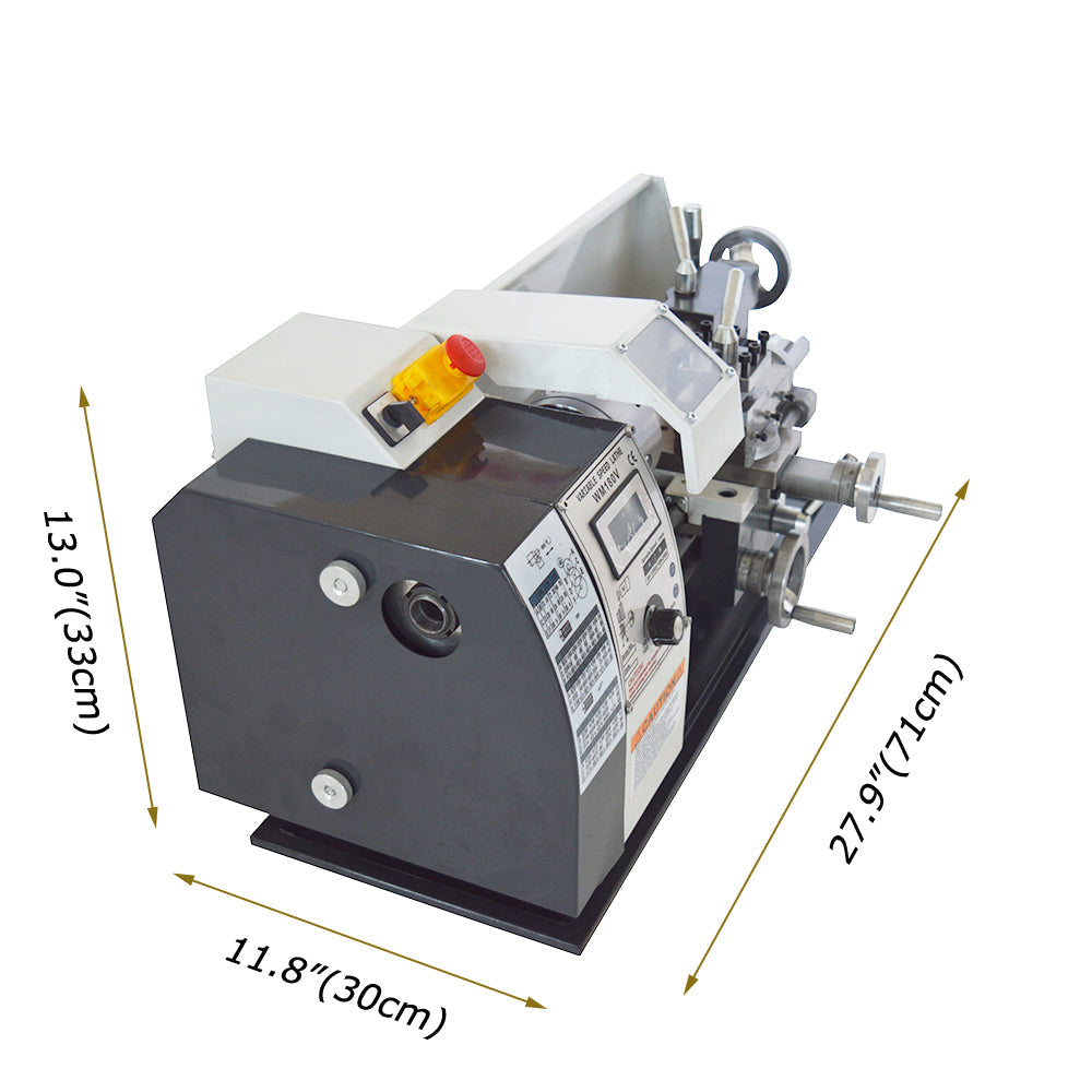 WM180V Metric Precision Metal Bench Lathe 600W
