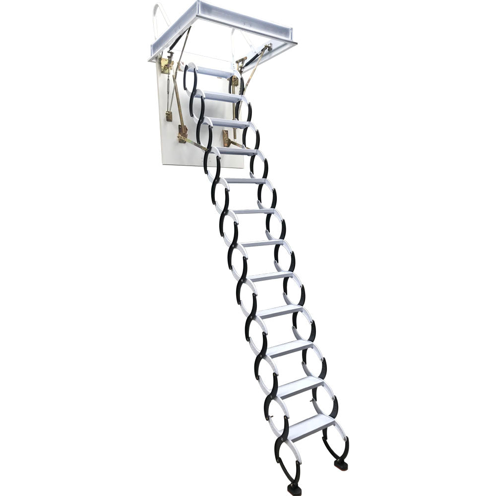 Black Loft Wall Ladder Stairs