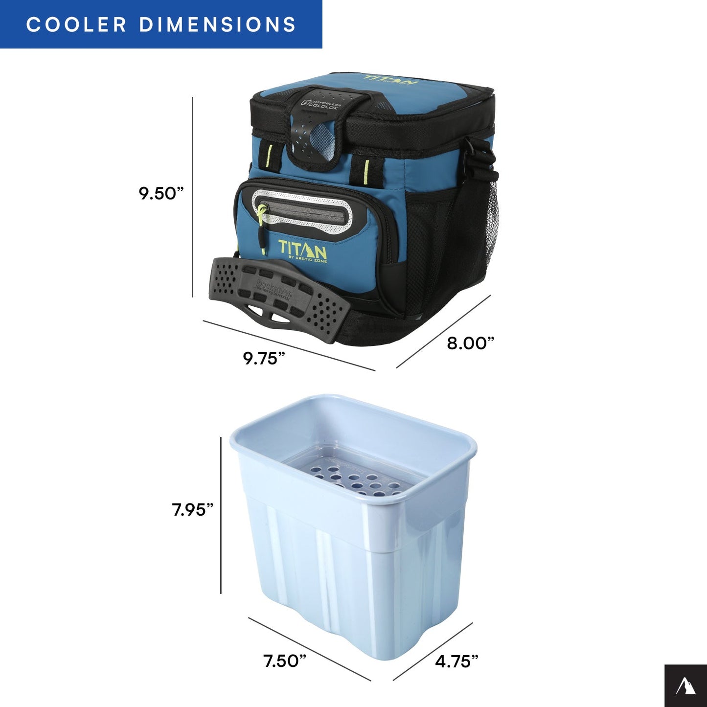 9 Can Zipperless HardBody® Cooler