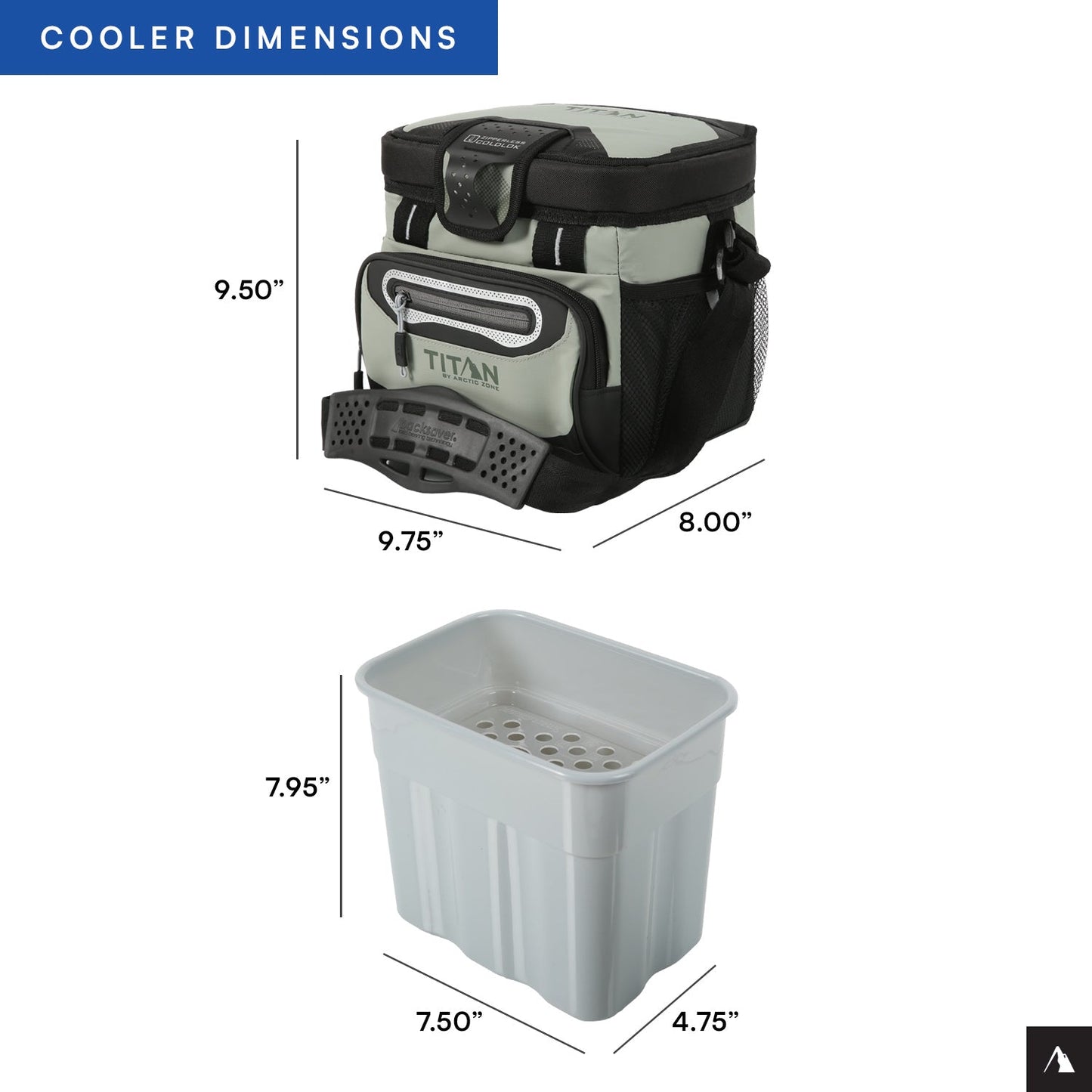 9 Can Zipperless HardBody® Cooler