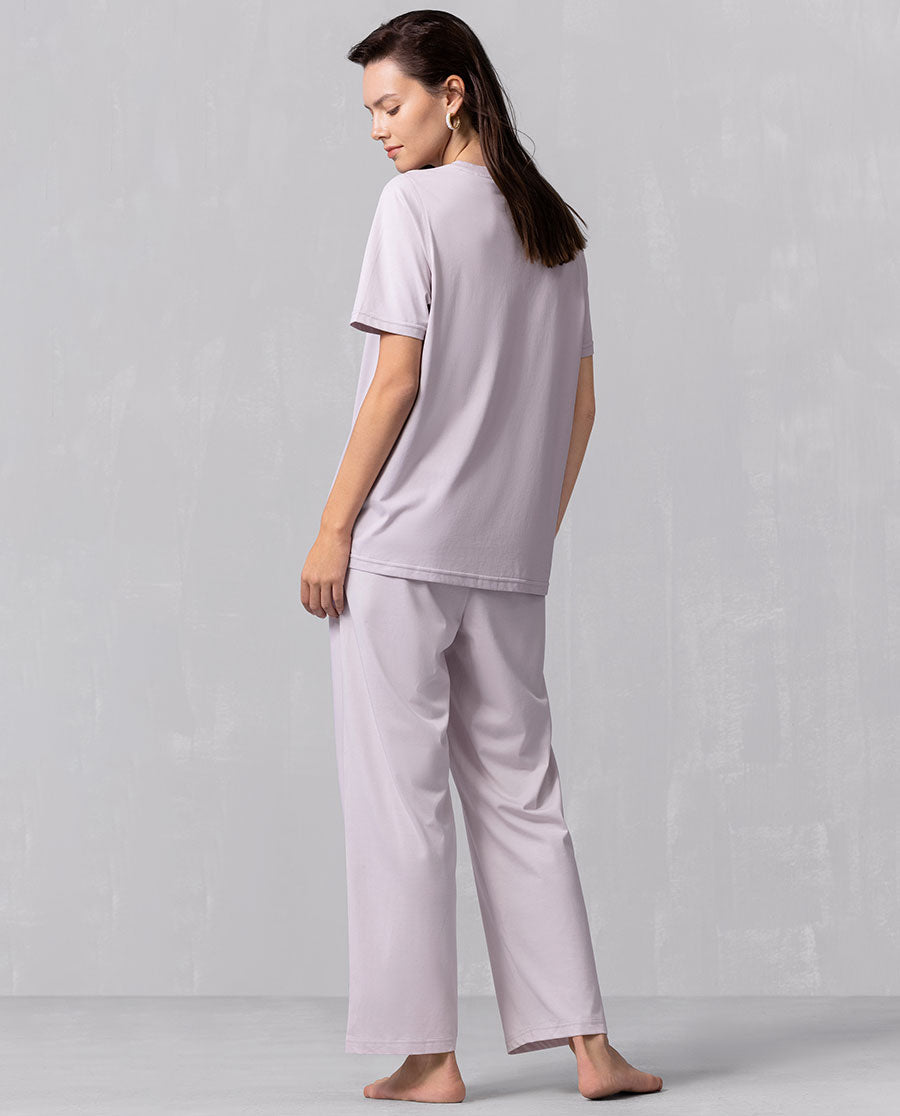 Aimer Short Sleeve Pajama Set