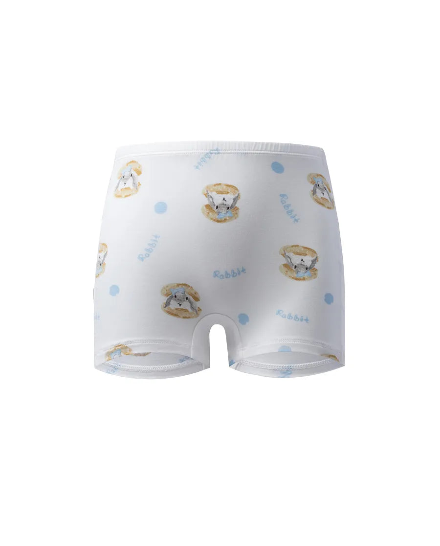 Aimer Kids Modal 3-Pack Mid-Rise Boyshorts For Girls
