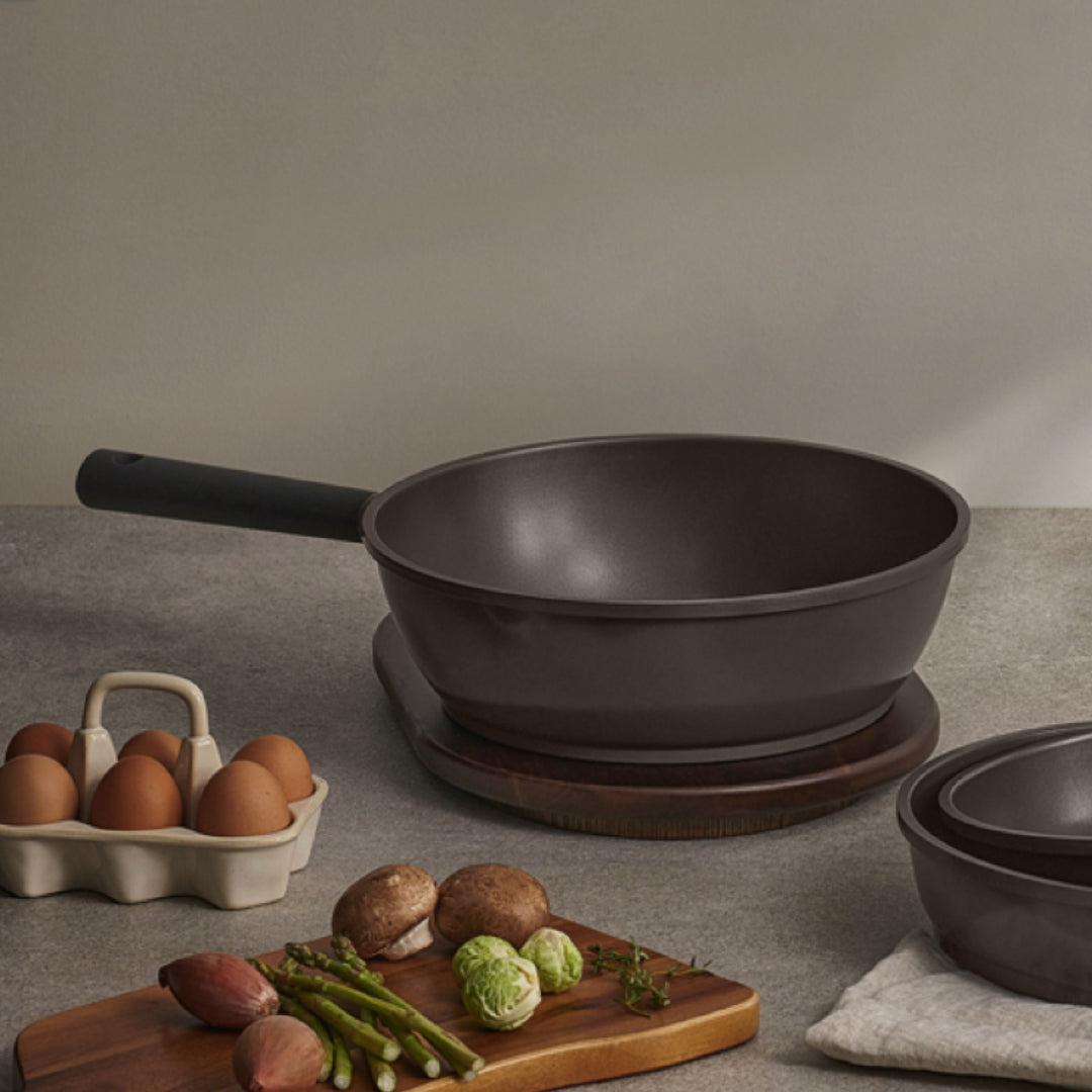[New] 11 in Kyndell Nonstick Ceramic Wok Pan, Induction Compatible (COP-B2810HGB)