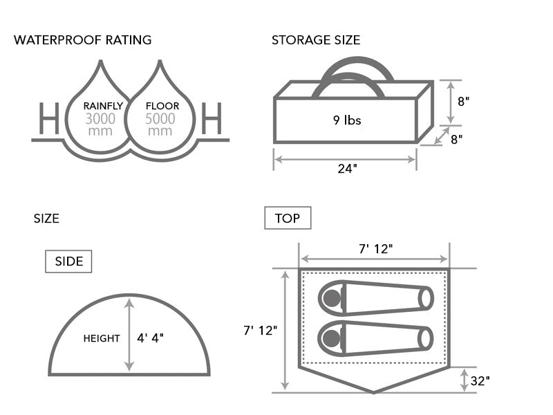 Tomo 1Pull Dome Tent