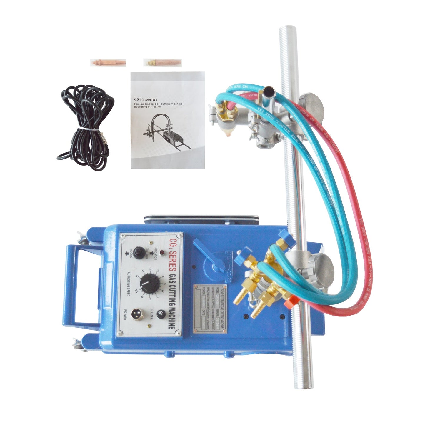 110V Torch Track Burner Portable handle Gas Cutting machine