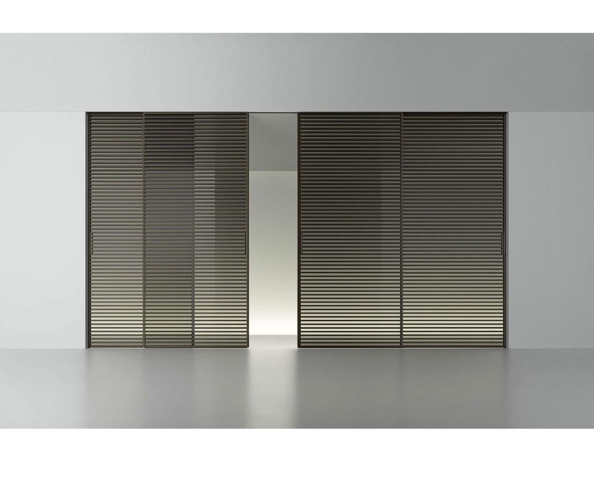 Floor Sample Stripe Modern Sliding Doors