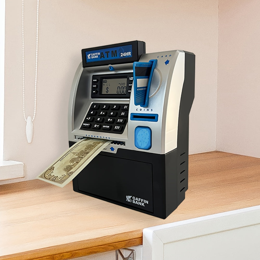Shimirth ATM Machine Toy Bank, Realistic 24-Hour TJR3P9X