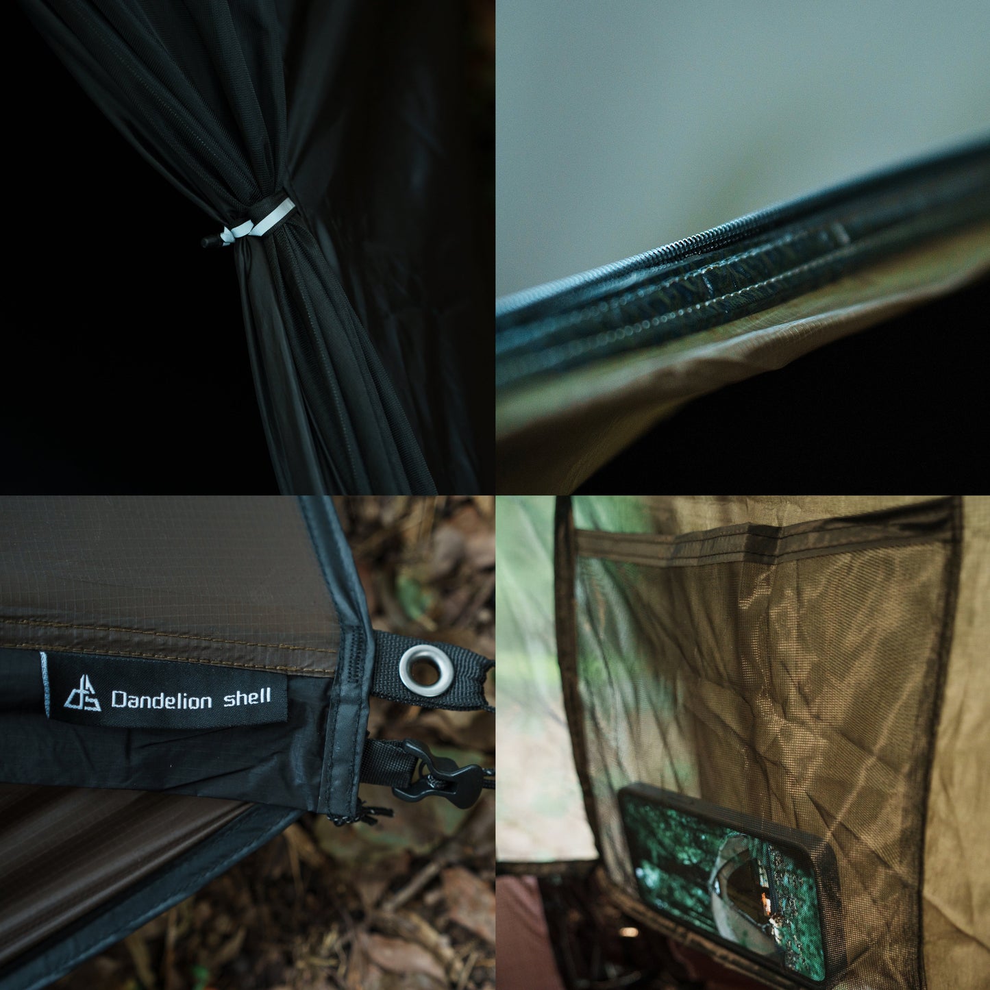 Tunnel Tent 1-2 Person Double Layers Waterproof Backpacking Tents with 2 Doors & Stove Jack 4 Seasons Tents with Portable Carry Bag