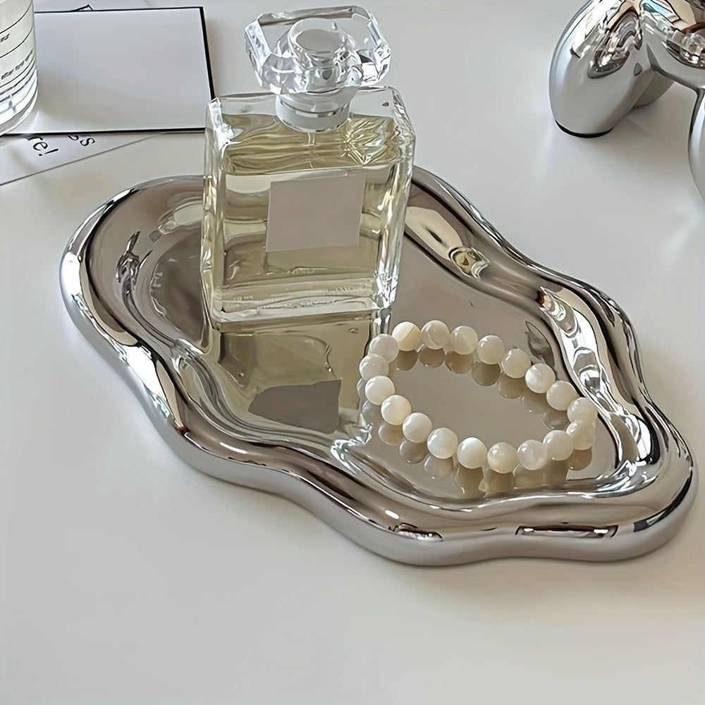 Cloud Jewelry Tray Decor- HMT24GG