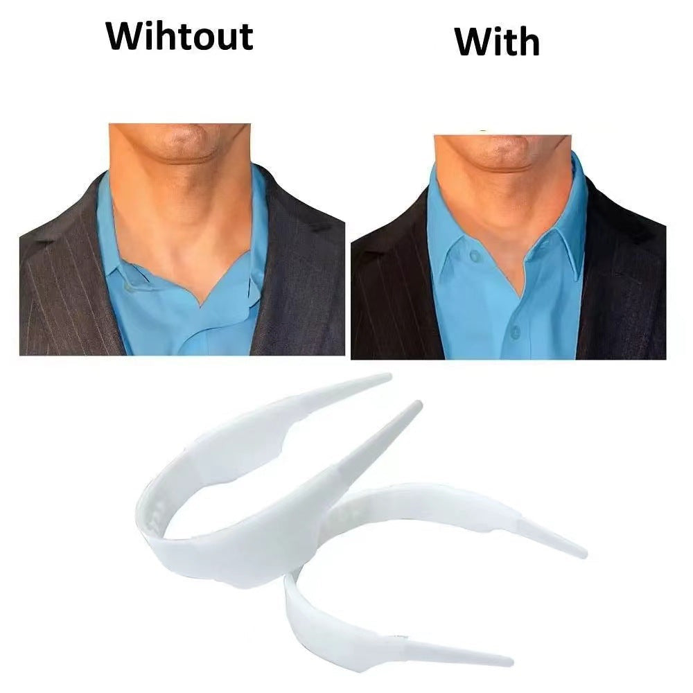 Invisible Plastic Collar Stay, Slim Support for Shirts – TJR4M6X
