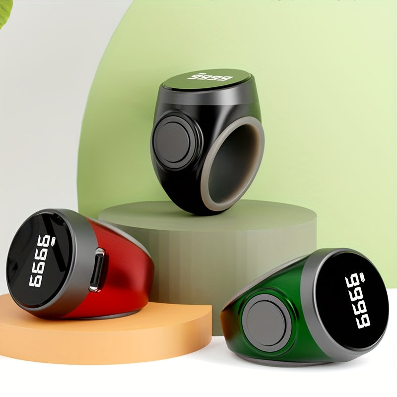 OLED Digital Tasbih Ring- HMT25TR