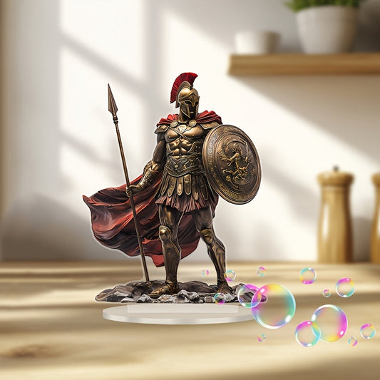 Spartan Warrior Acrylic Decor- HMT24SR