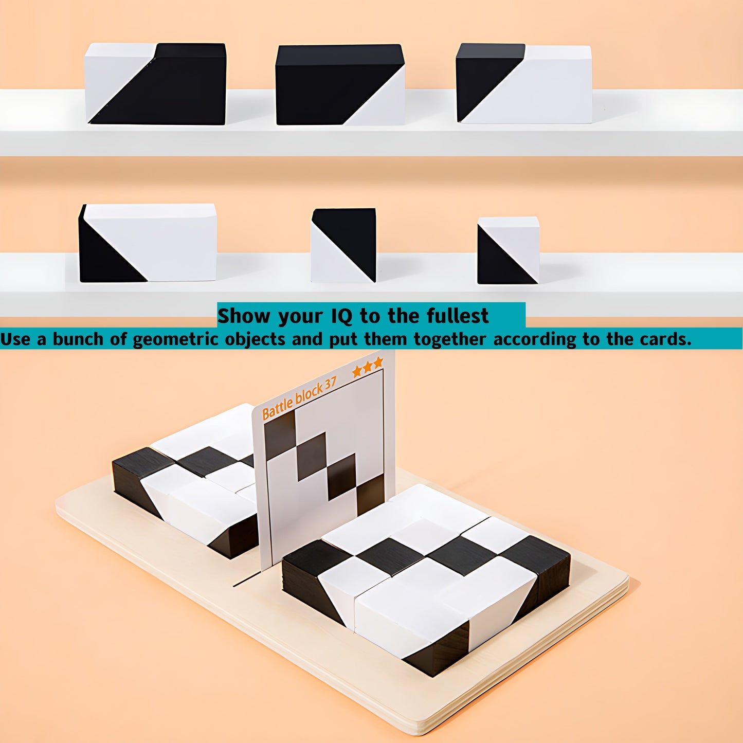 JIAJCHUF 3D Puzzle Game- HMT16PG