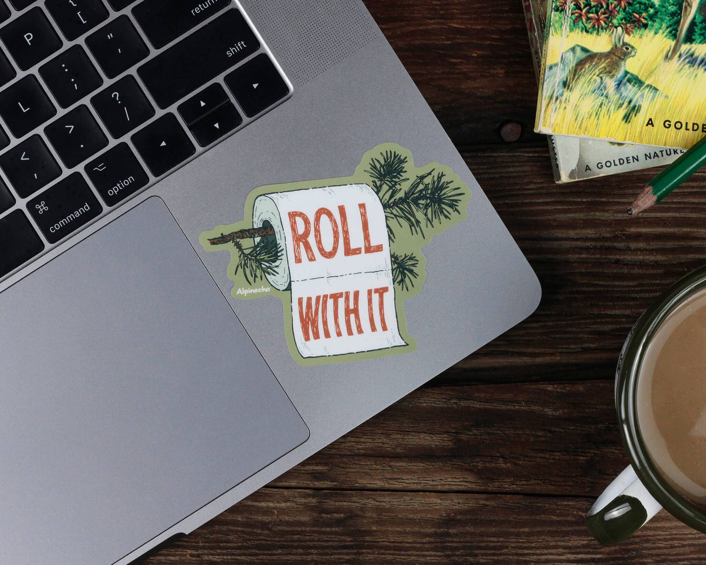 Alpinecho - Roll With It Sticker