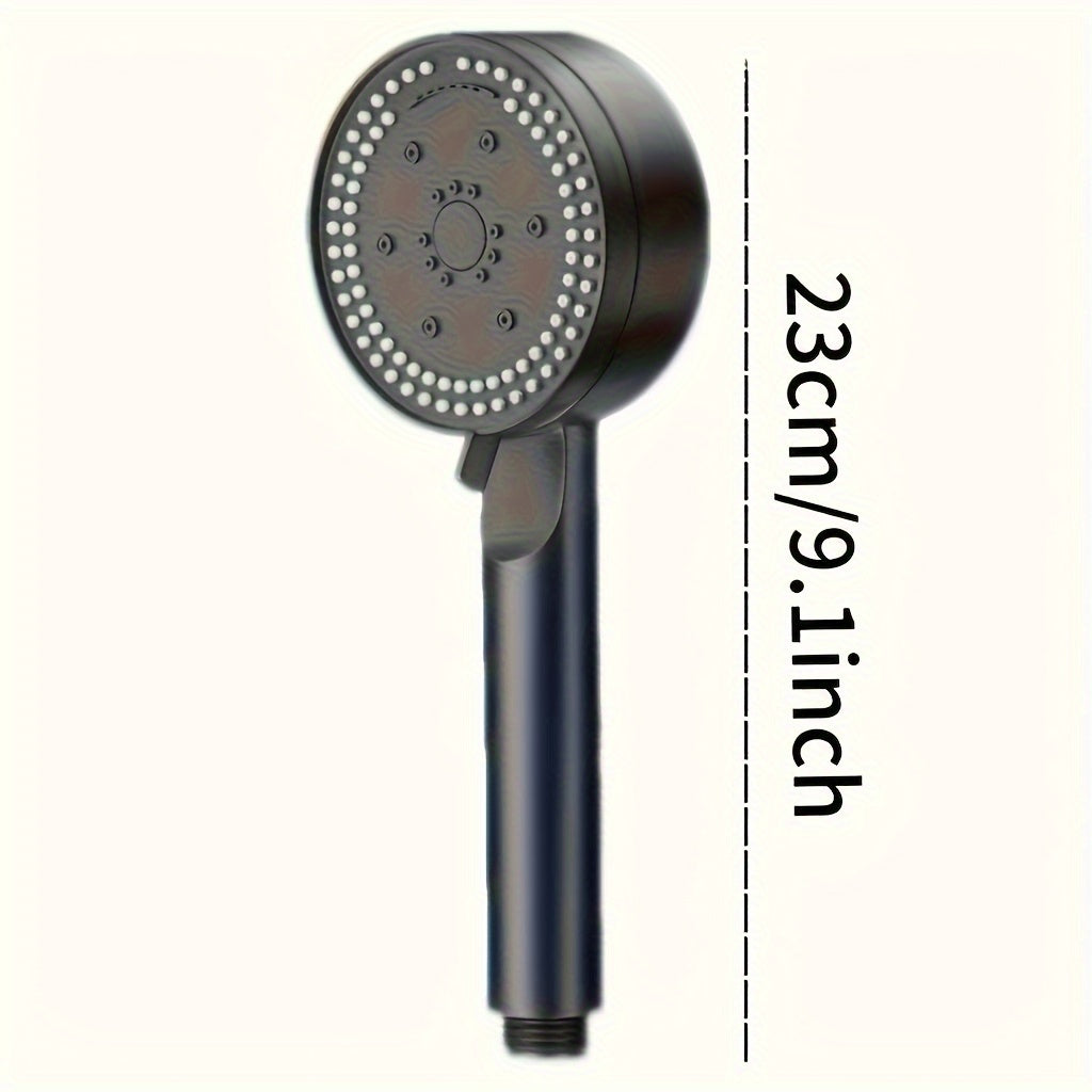High Pressure 8-Mode Handheld Shower Head, Round Wall Mount TJR2P9L