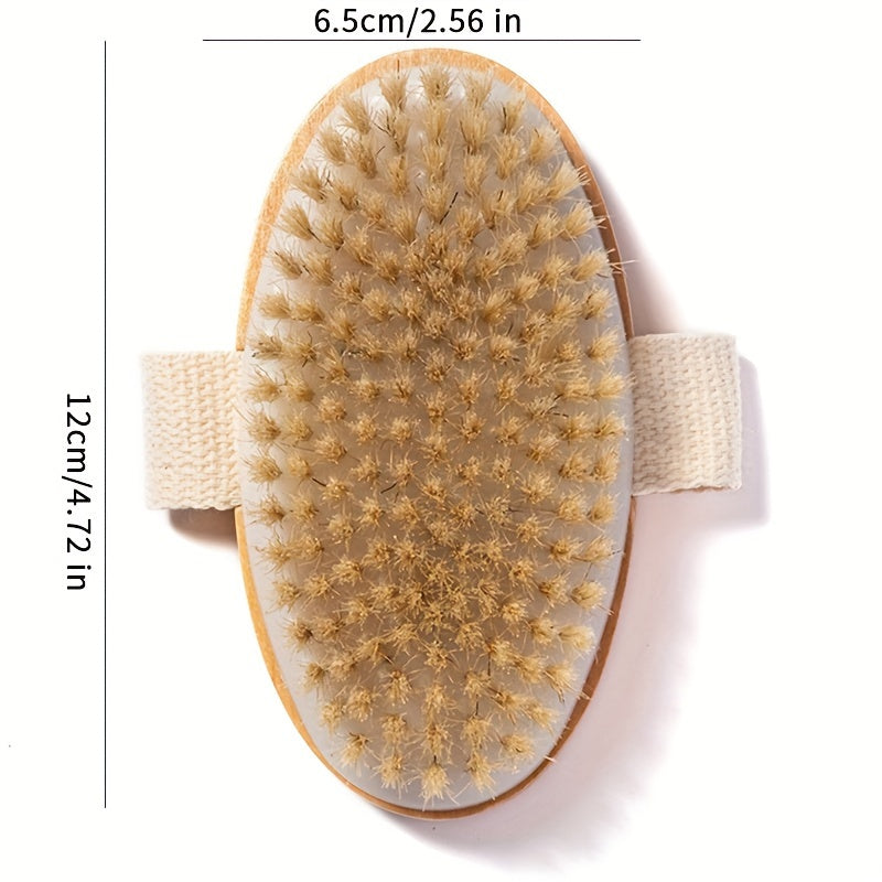 High-Quality Natural Bristle Body Brush - G9JB