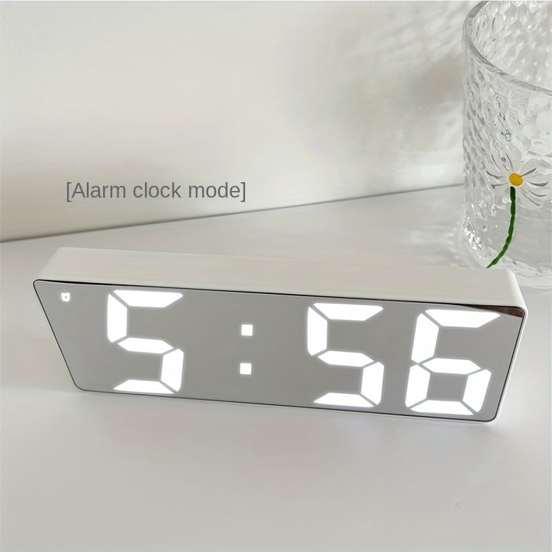 LED Digital Alarm Clock- HMT12M6