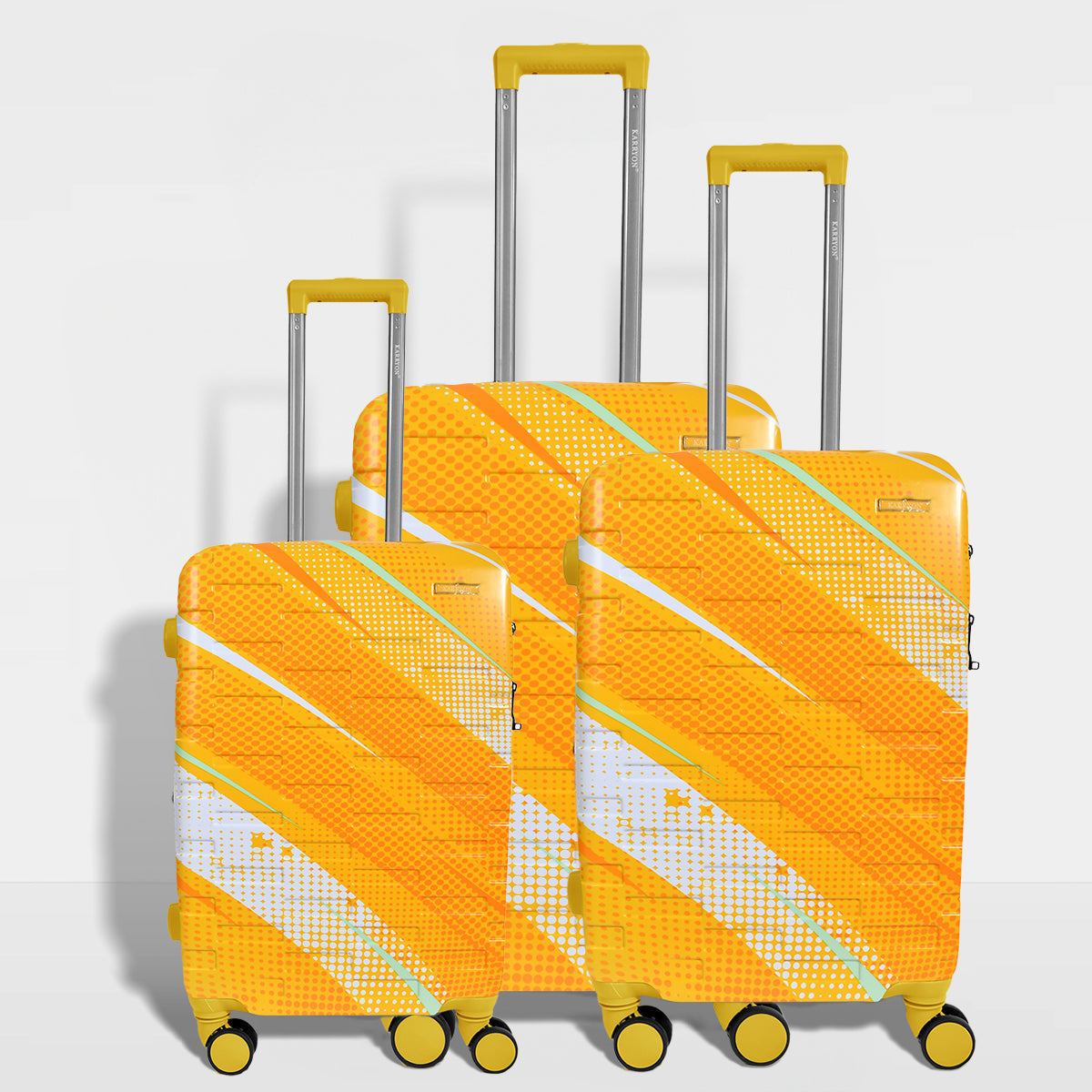 Karry-On Aero Strokes Expandable 3 Pc Set Pp Luggage (20/24/28")