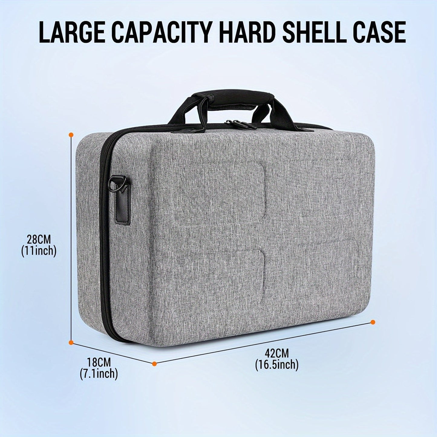 PS-5 Carrying Case with Shoulder Strap, Durable Storage Bag TJR9Q3S