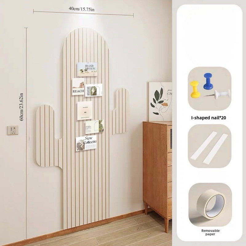 Cactus-Shaped Felt Wall Display Board - YIU9